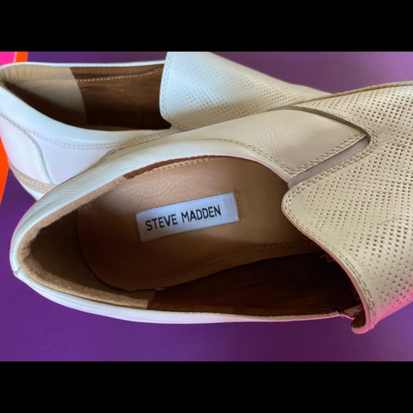Steve Madden white leather - Picture 4 of 6